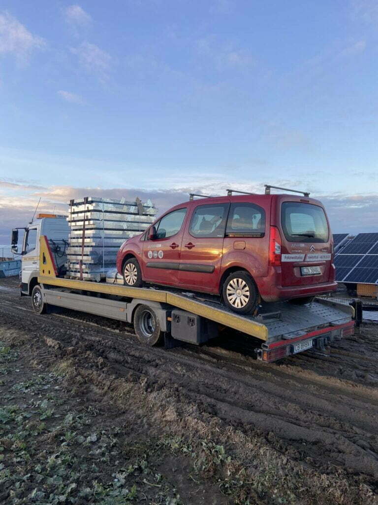 Holowanie samochodów osobowych Galeria zdjęć