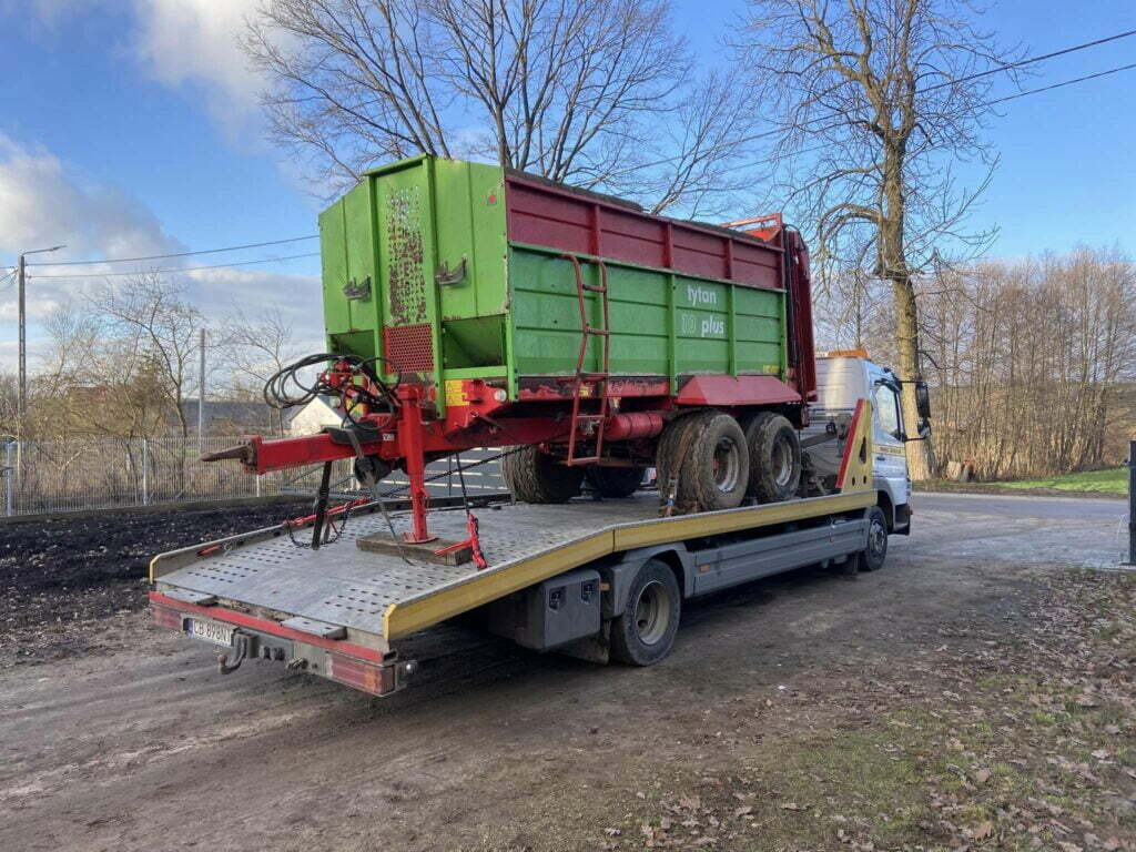 Transport maszyn rolniczych Galeria zdjęć