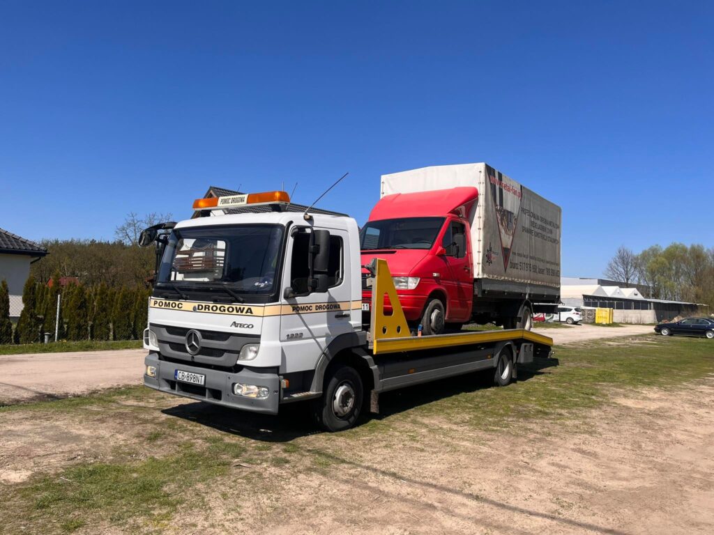 Transport samochodów dostawczych